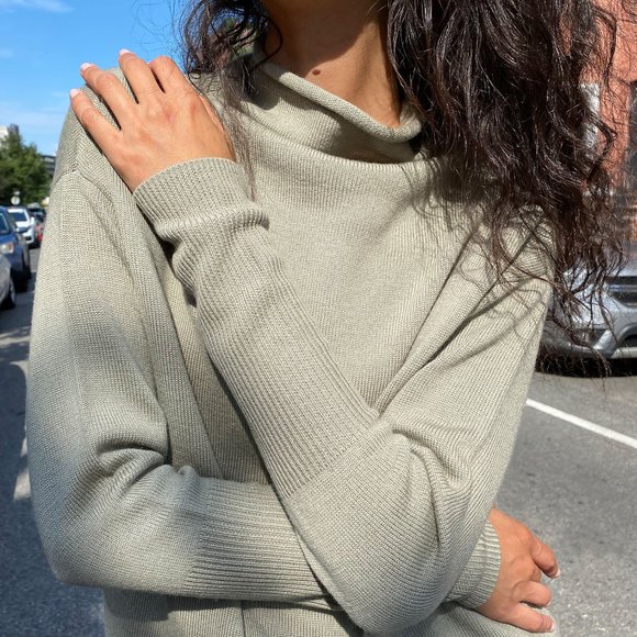 Wilfred cyprie long wool sweater - Picture 3 of 14